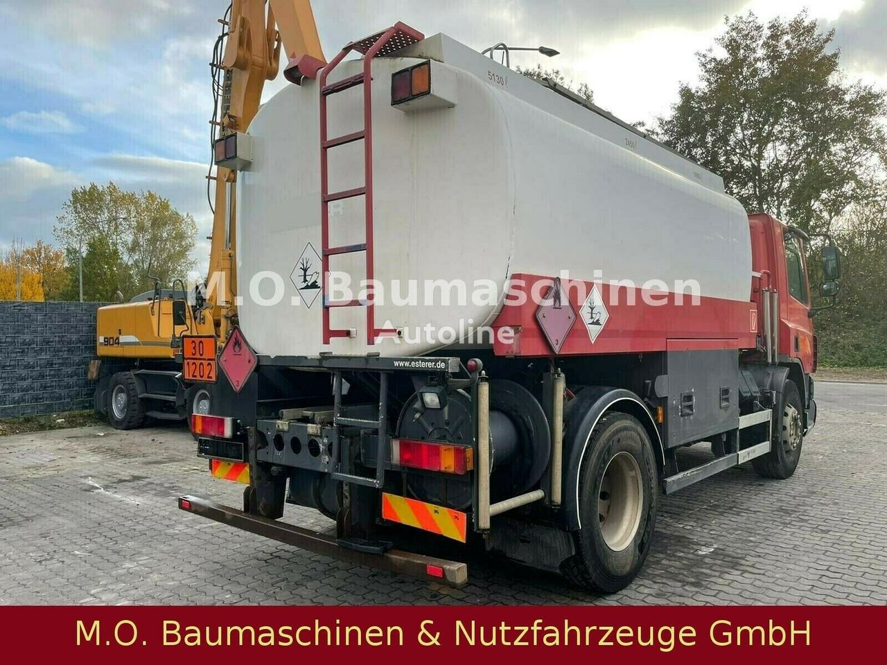 DAF CF 75.250 / AC / Tankwagen  autocisterna za gorivo