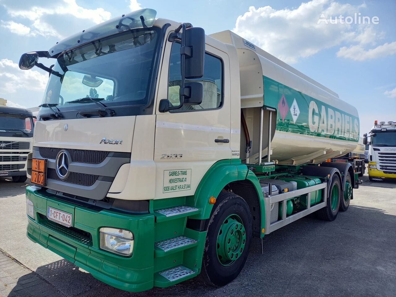 Mercedes-Benz AXOR autocisterna za gorivo