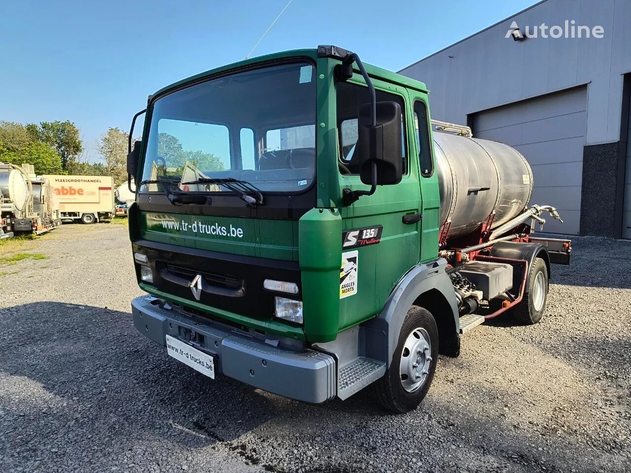 Renault Midliner S135 - ONLY 54 400KM - SMALL TANK 3680L INSULATED STAIN autocisterna za mleko