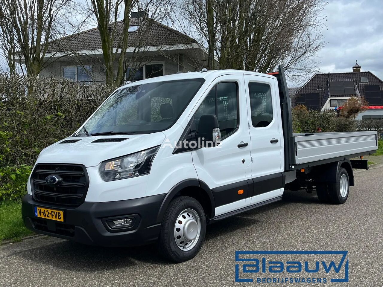 Ford Transit 470 L5 170PK DC Open laadbak 3500 KG Trekgewicht pikap