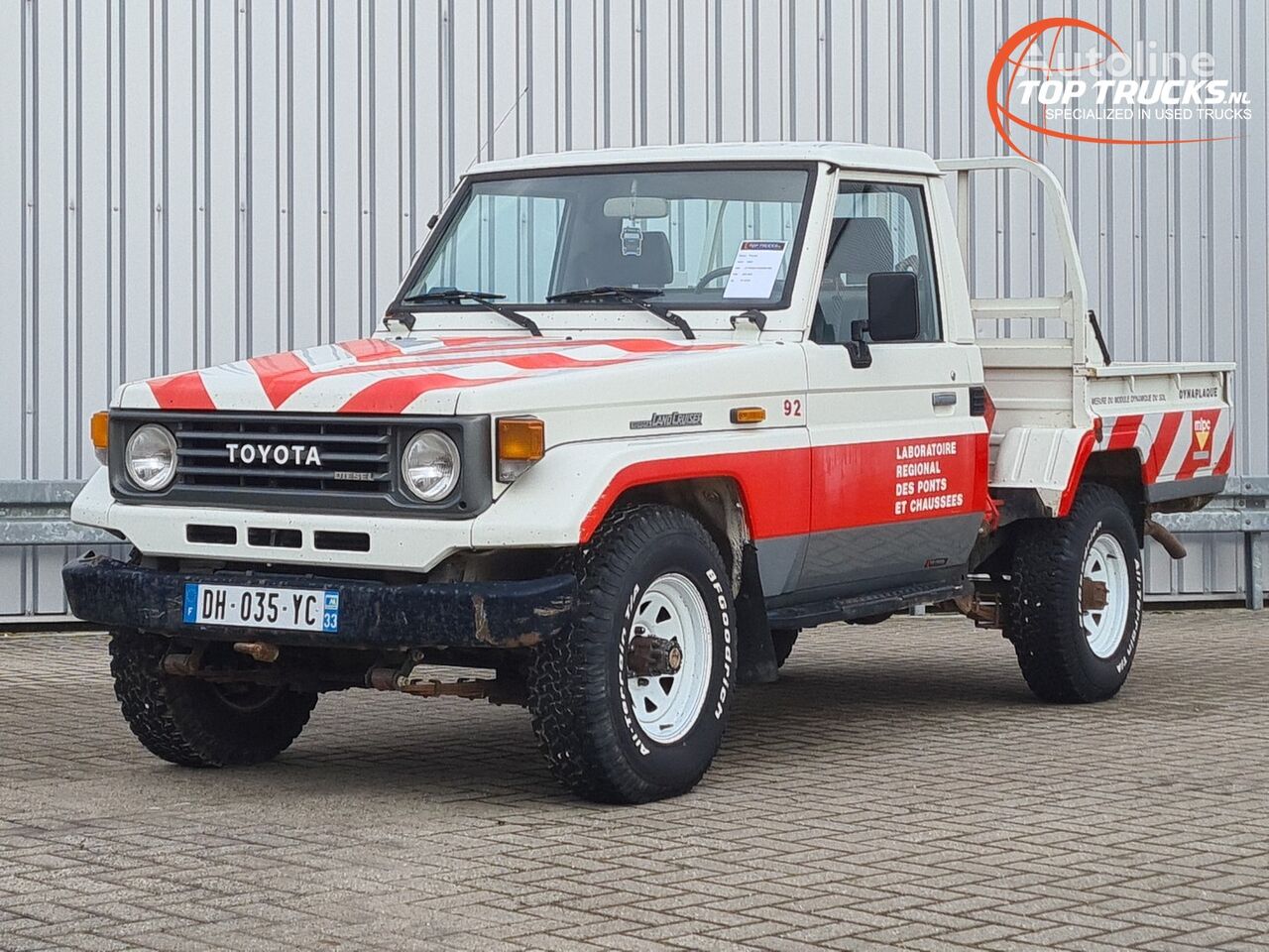 Toyota Landcruiser HZJ75 4WD - 4.2 - Pickup - Blad Blad pikap