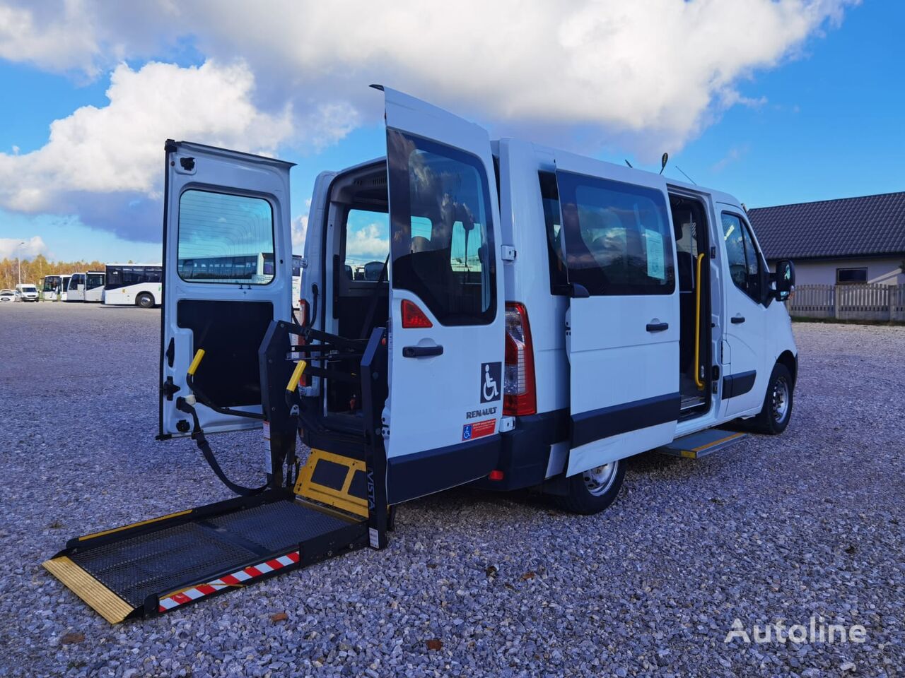 Renault Master 2016r euro6 transportation of disabled people putnički minibus