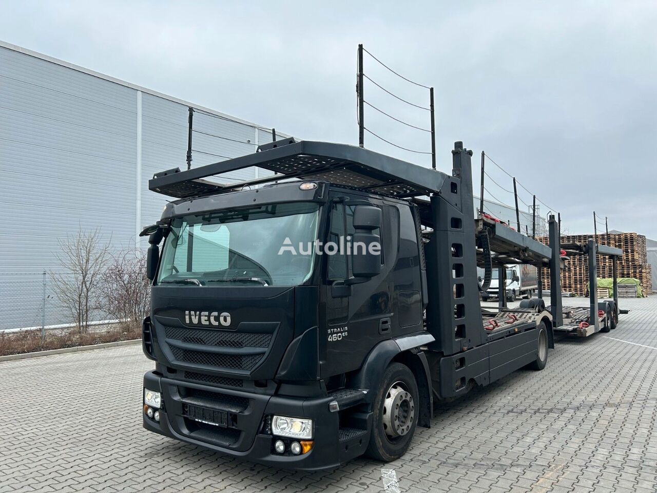 IVECO Stralis 460  autotransporter + prikolica autotransportera