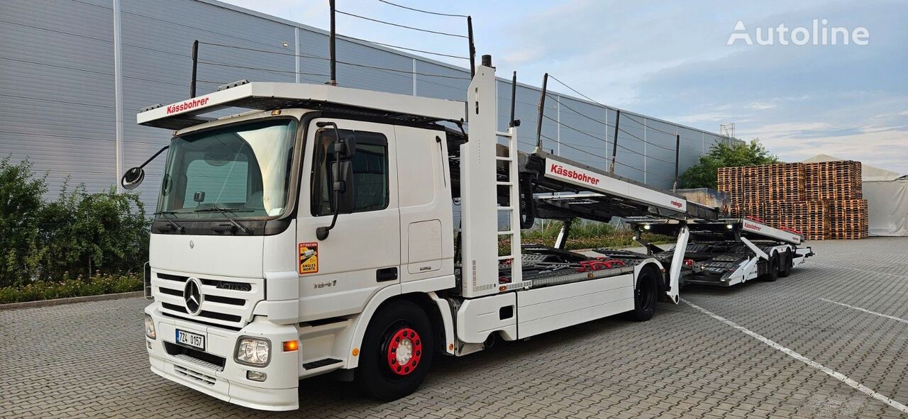 Mercedes-Benz Actros autotransporter + prikolica autotransportera