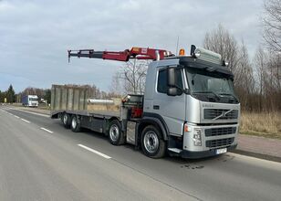 Volvo FM 440 8X2 EURO 5 LAWETA -NAJAZD HDS HMF 1220 K 3 autotransporter