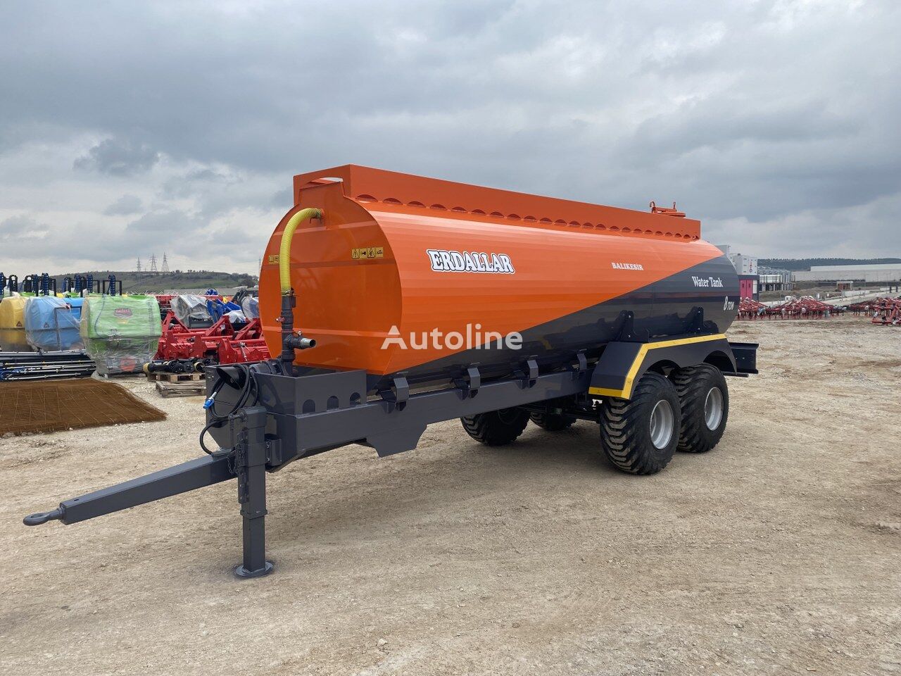 nova ERDALLAR TANDEM AXLE WATER TANKER TNK-140-2 prikolica autocisterna