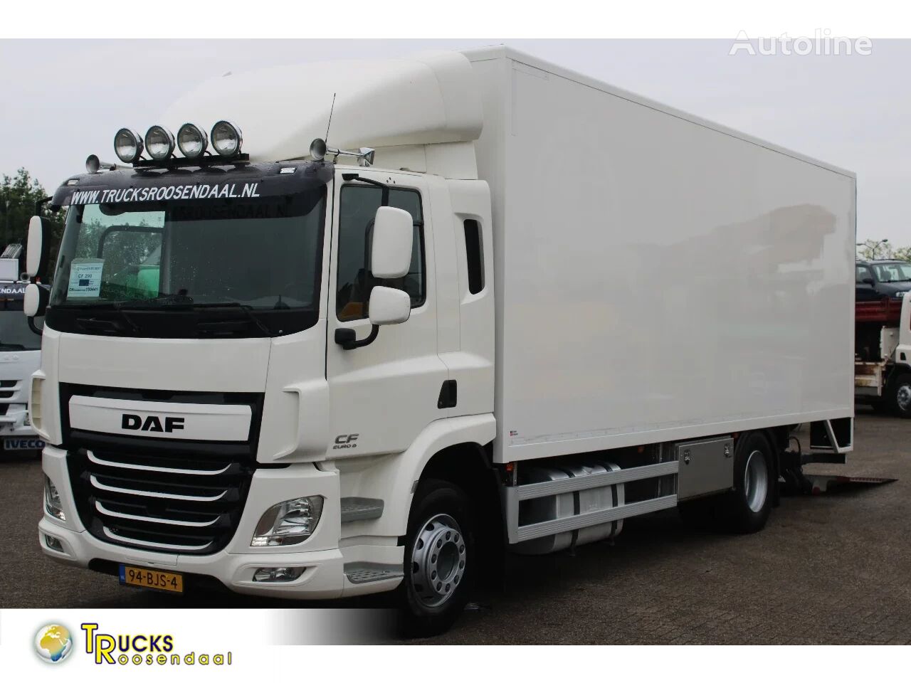 DAF CF 290 + EURO 6 + LIFT + 19T kamion furgon