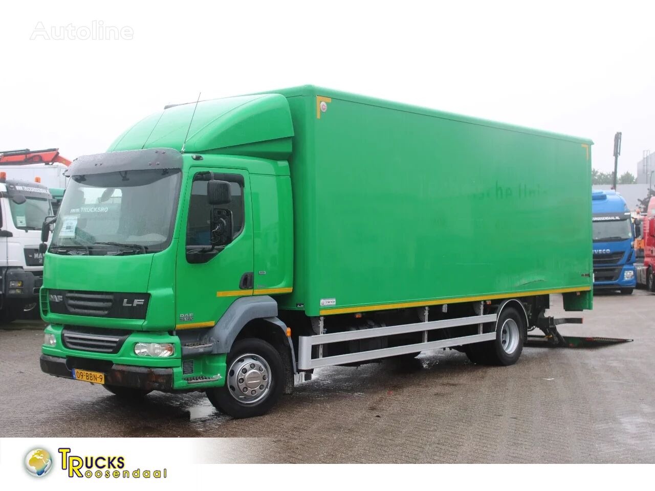 DAF LF 55 + EURO 5 + LIFT + 12T kamion furgon