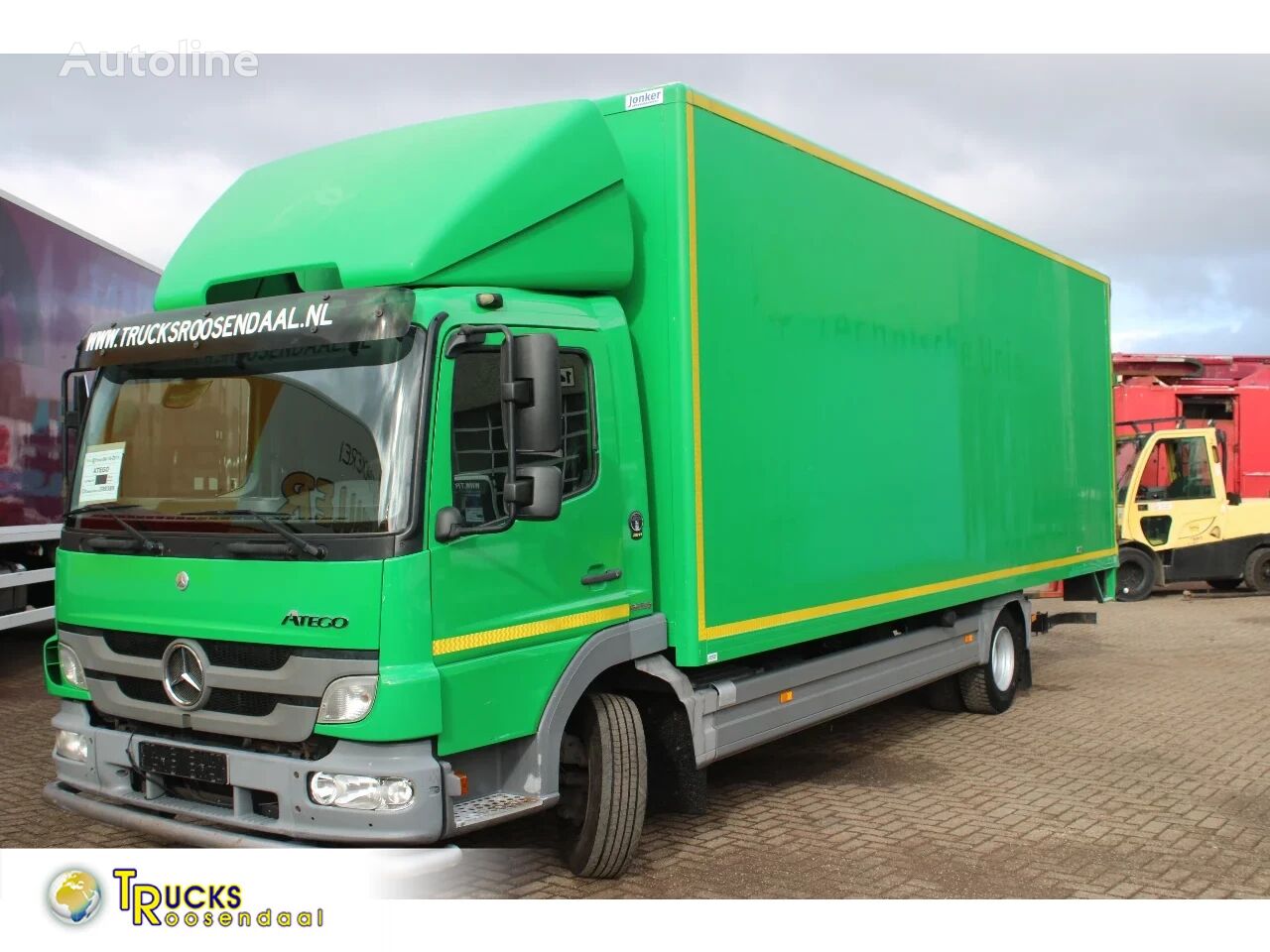 Mercedes-Benz Atego 1018 + EURO 5 + LIFT kamion furgon