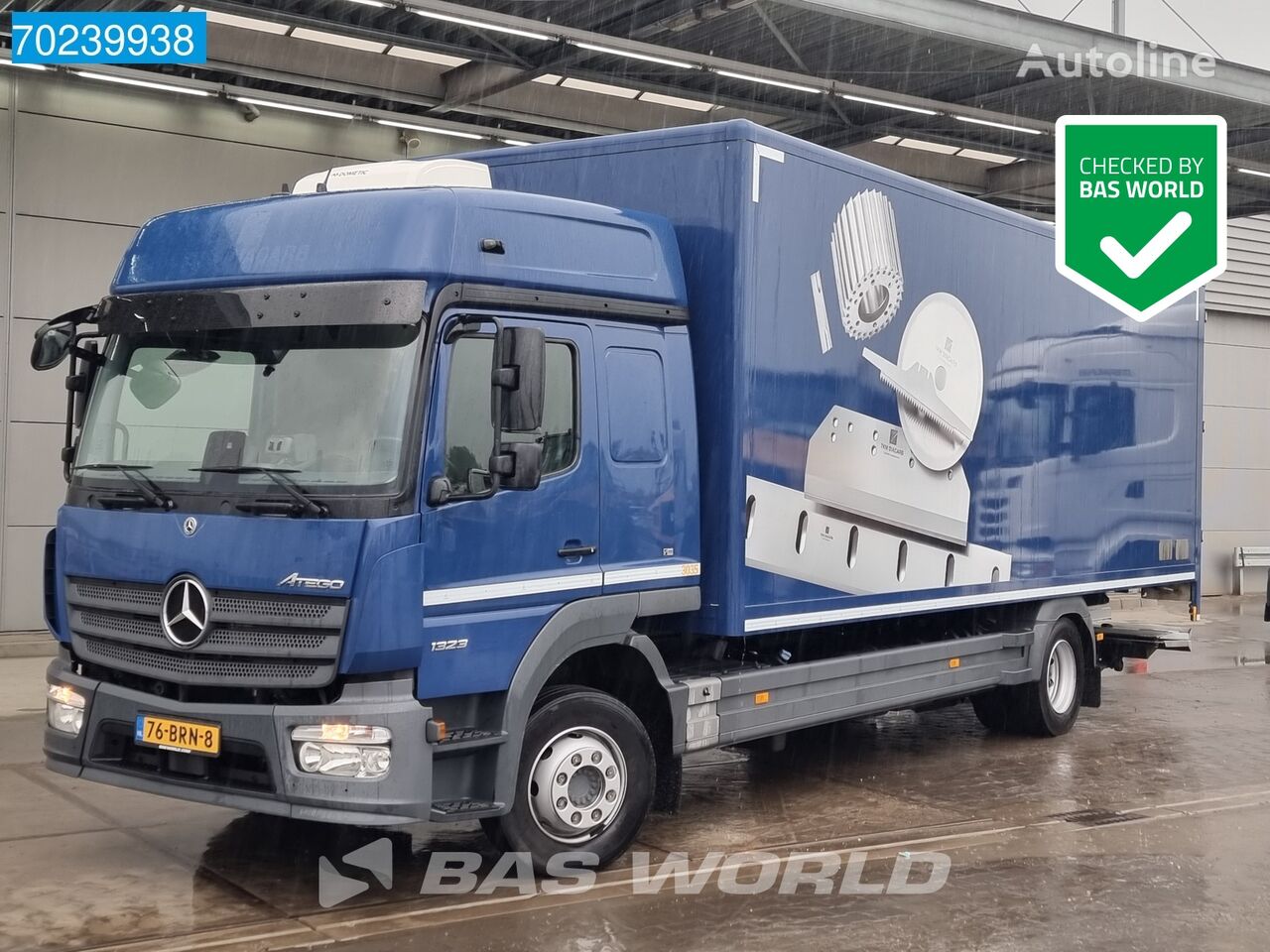 Mercedes-Benz Atego 1323 4X2 13.5T NL-Truck Standklima 3x Tanks Ladebordwand E kamion furgon