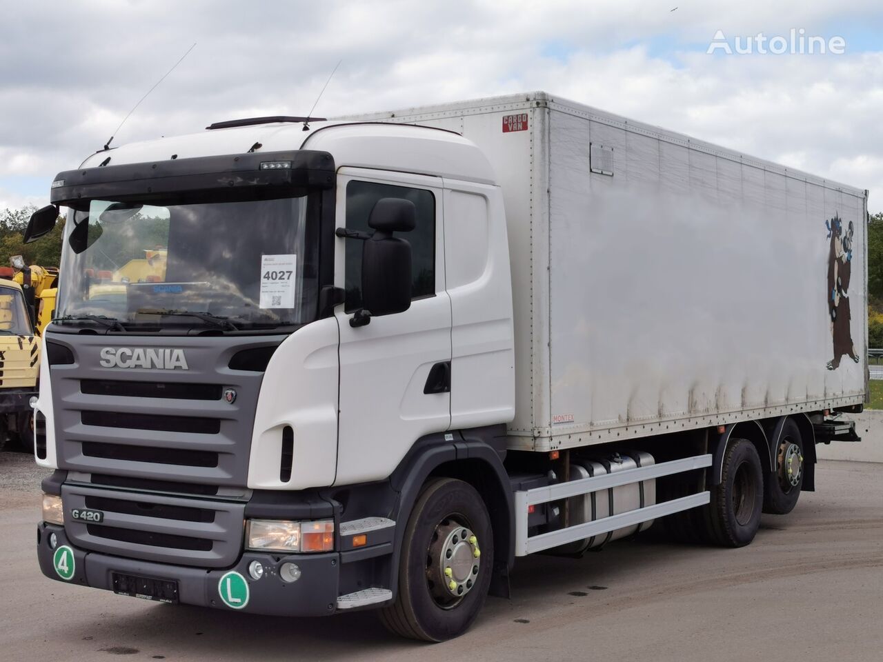 Scania G420 LB 6X2 EURO 4 RETARDÉR kamion furgon