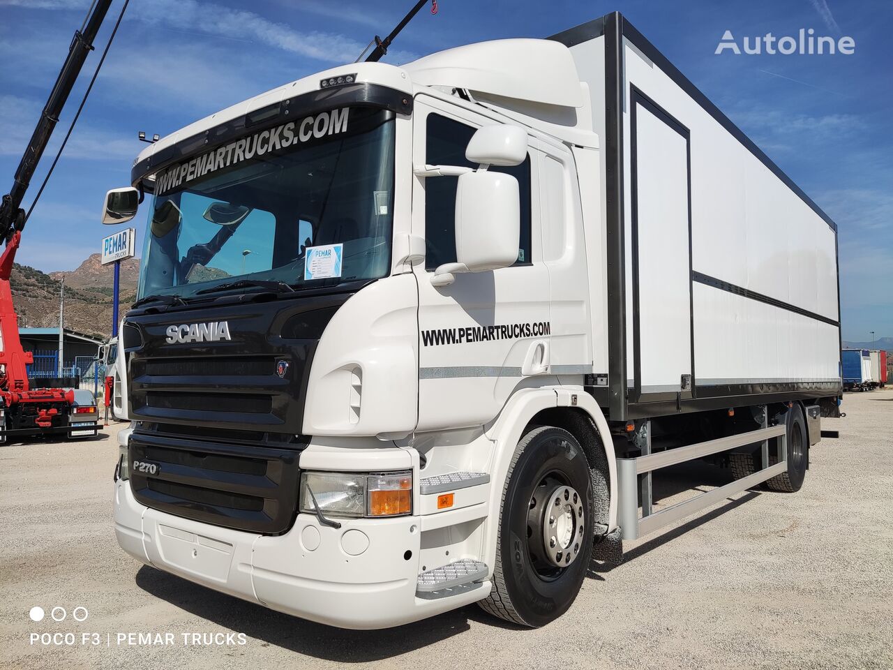 Scania P 270 FURGON CERRADO 18T 4X2 kamion furgon