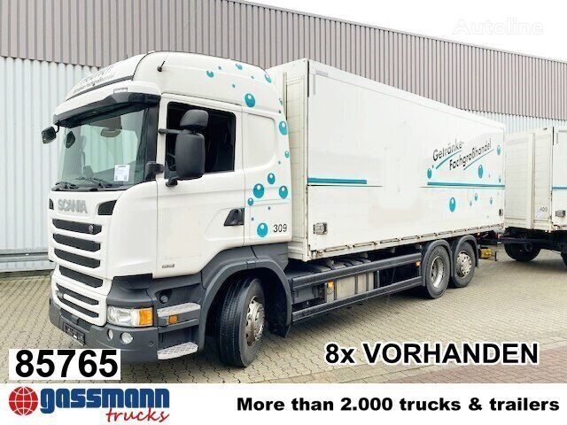 Scania R450 LB 6x2-4 Getränkekoffer, Retarder kamion furgon