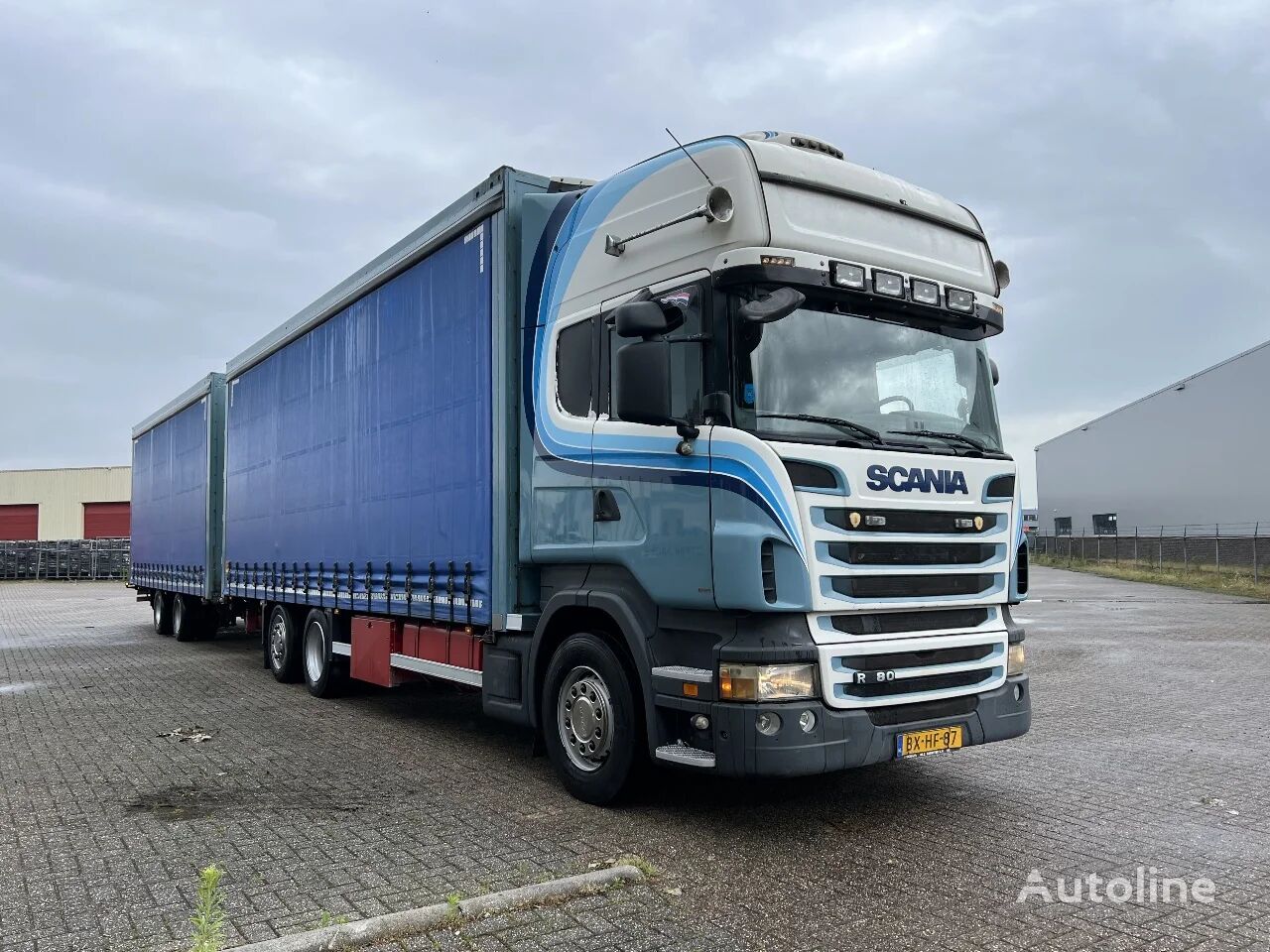 Scania R480 6X2 KOMPLETT ZUG 110M3 EURO5 / RETARDER / NIGHT AIRCO / HOL kamion furgon