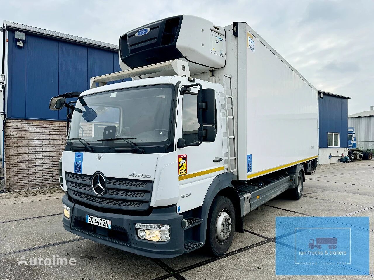 Mercedes-Benz Atego 1324 FRIGO CARRIER SUPRA 1250 LBW EURO 6 2017 kamion hladnjača