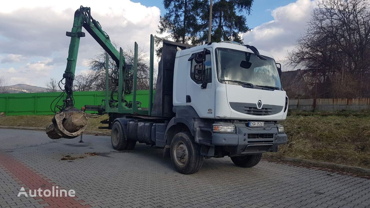 Prodaja RENAULT Kerax 4x4 do transportu drewna kamiona za