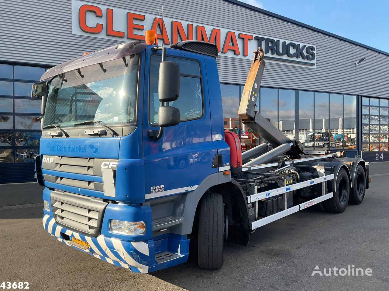 DAF FAS 85 CF 360 VDL 21 Ton haakarmsysteem kamion rol kiper