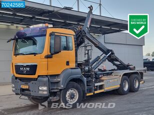 MAN TGS 26.480 6X6 NL-Truck 6x6 Hiab 166 E-3 Hiduo + Multilift Hook kamion rol kiper