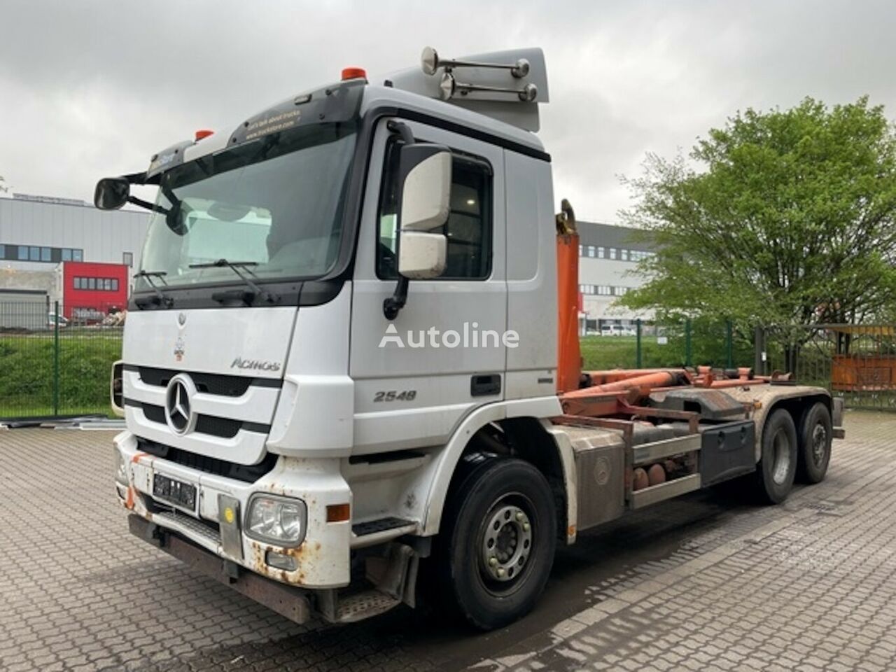 Mercedes-Benz 2584 Actros Meiller RK 20.65 AHK kamion rol kiper