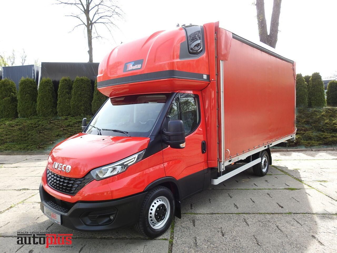 IVECO DAILY 35S18 PLANDEKA 10 PALET WEBASTO KLIMATYZACJA TEMPOMAT LEDY kamion s ceradom