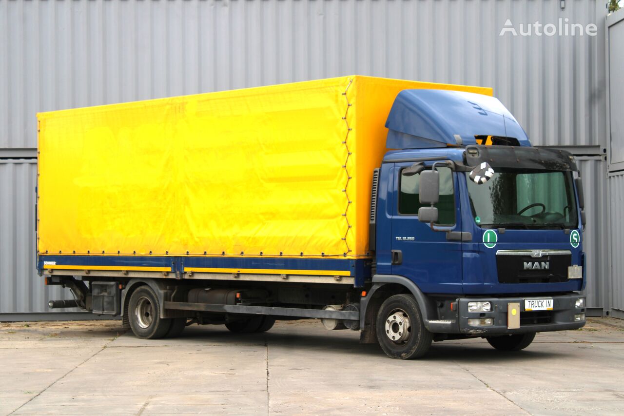 MAN TGL 12.250, TAIL LIFT, 12 TON, EURO 5 kamion s ceradom