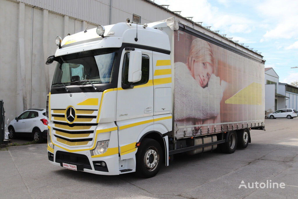 Mercedes-Benz Actros 2545 Jumbo E6 Retarder Schiebeplane kamion s ceradom