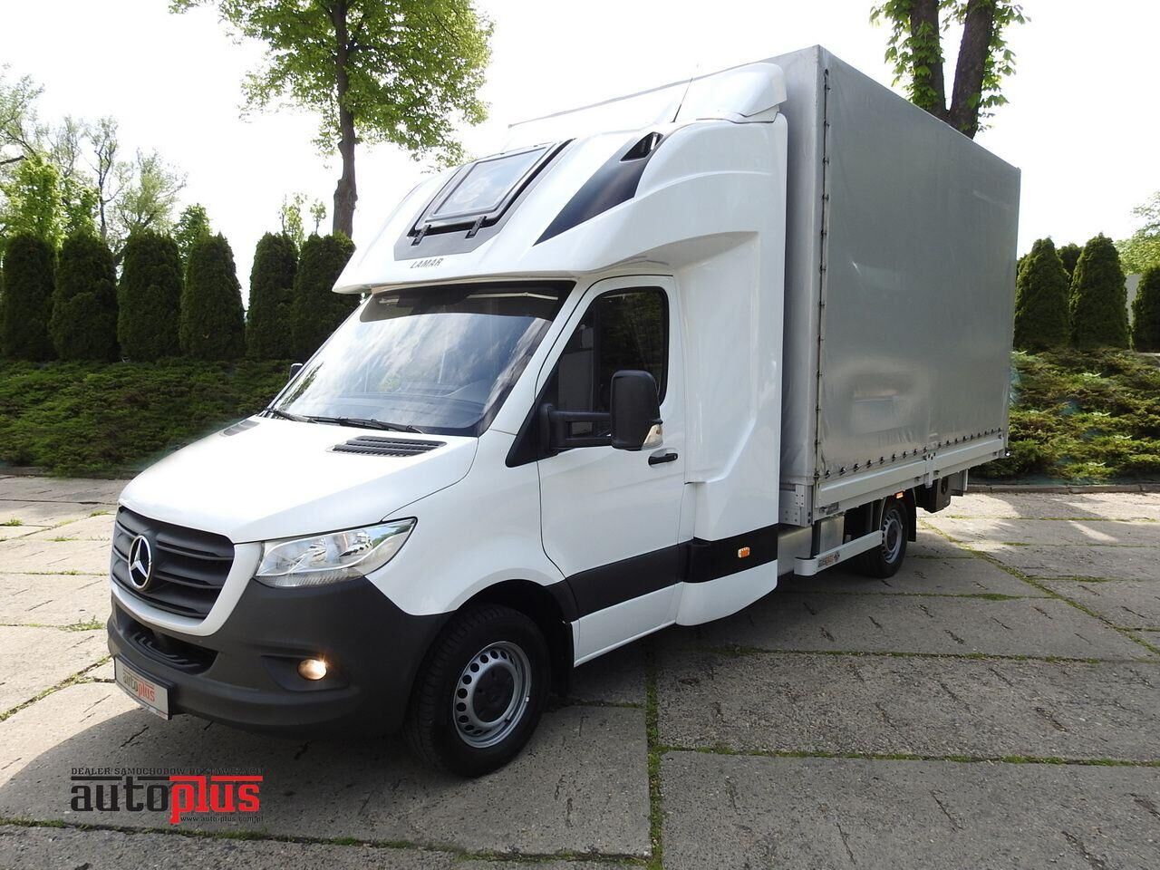 Mercedes-Benz SPRINTER 316 PLANDEKA 10 PALET WEBASTO KLIMATYZACJA TEMPOMAT  16 kamion s ceradom