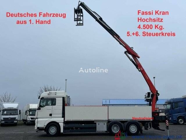 MAN TGX 26.440 kamion s ravnom platformom