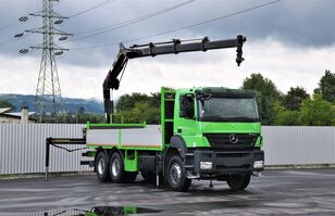 Mercedes-Benz AXOR 2636  kamion s ravnom platformom