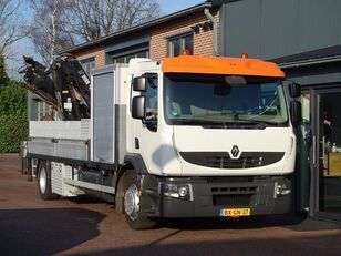 Renault Premium 340 CRANE HIAB 144E-3 HIDUO B kamion s ravnom platformom