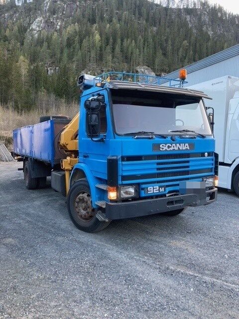 Scania P92M 4x2 Manual Full Steel Copma 980-2 kamion s ravnom platformom