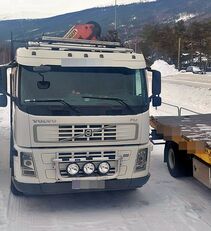 Volvo FM340 *PALFINGER PK18002 *PLATFORM 6m + EXTENSION  kamion s ravnom platformom