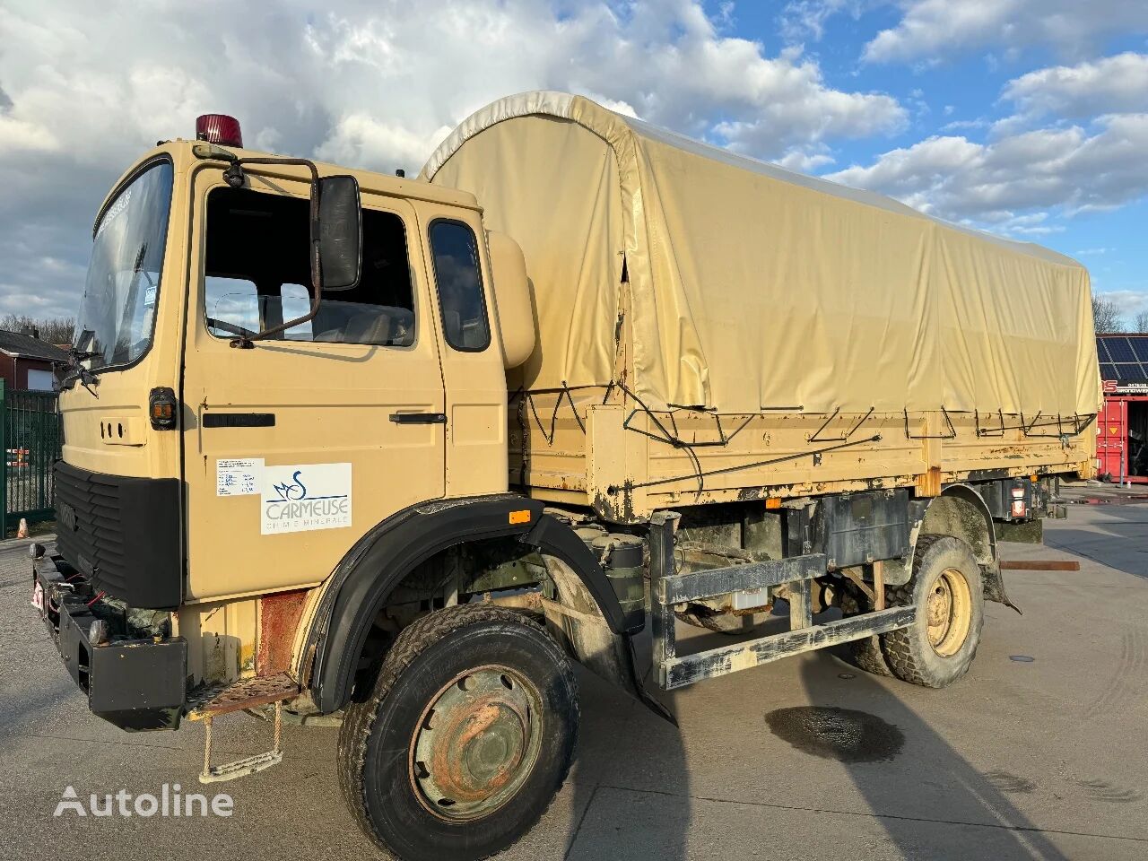 IVECO 110-17AW **4X4-47000Km** kamion sa klizna zavesa cerada