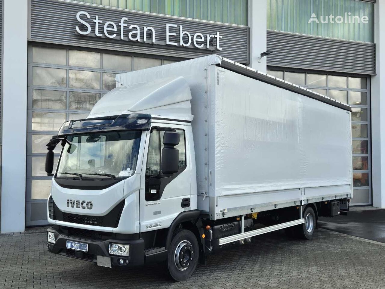 IVECO Eurocargo 120-250/P Curtainsider+LBW Spoiler AHK kamion sa klizna zavesa cerada