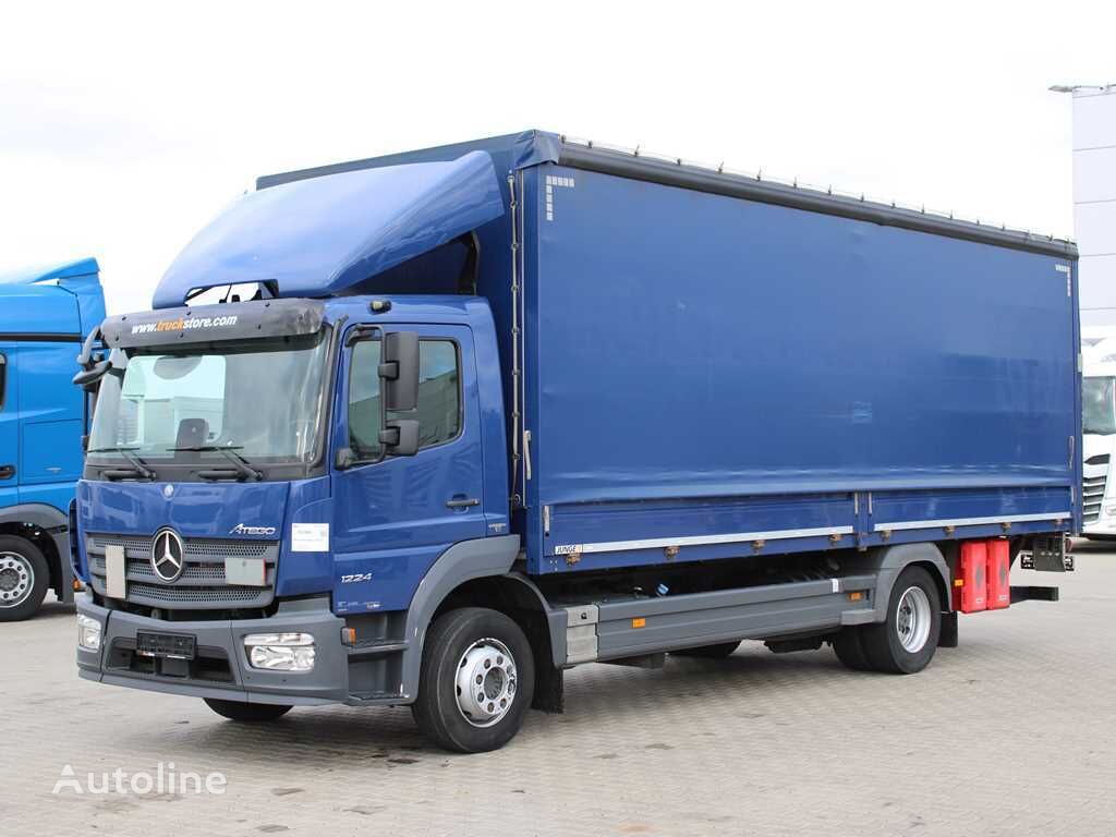 Mercedes-Benz ATEGO 1224, SIDEBOARDS, HYDRAULIC FRONT kamion sa klizna zavesa cerada