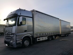 Mercedes-Benz Actros kamion sa klizna zavesa cerada + prikolica sa kliznom ceradom