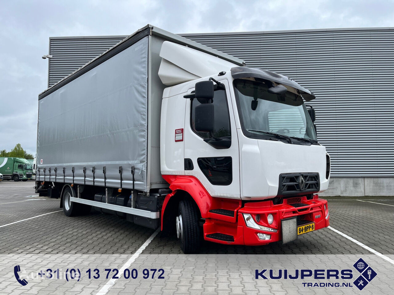 Renault D 210 Euro 6 / 12 Ton kamion sa klizna zavesa cerada