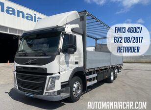 Volvo FM13 460 EURO6 6X2 PLATAFORMA 3000 kg 08/2017 kamion sa klizna zavesa cerada