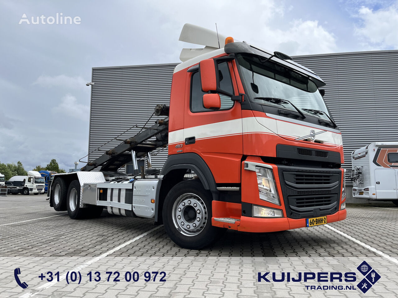 Volvo FM 410 Euro 6 / NCH Kabel 20 Ton = 2007 kamion sa kukom za podizanje tereta