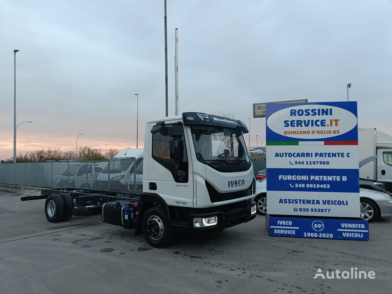 IVECO EUROCARGO ML100E19/P  kamion šasija