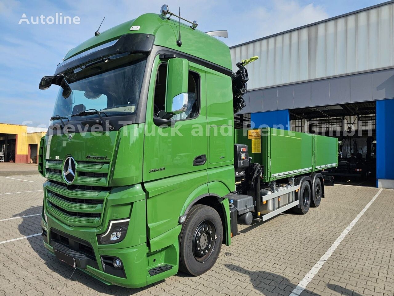 novi Mercedes-Benz Actros 2548 L 6x2-4 Pritsche HIAB X-HiDuo 228E-6 kamion šasija