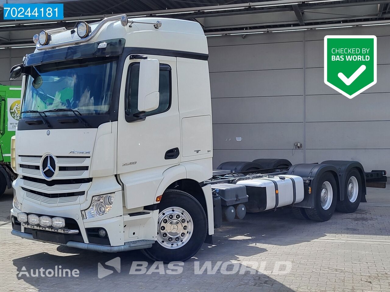 Mercedes-Benz Actros 2658 6X4 Retarder Big-Axle Xenon Euro 6 kamion šasija