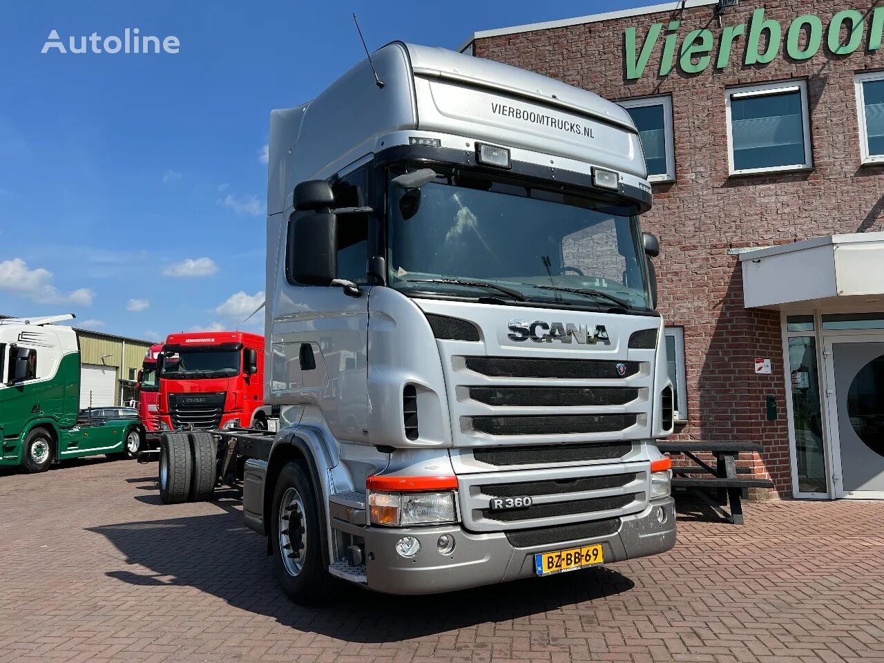 Scania R360 LB 4X2MLB / TOPLINE / full-air / euro5 / only 577tkm / Holl kamion šasija