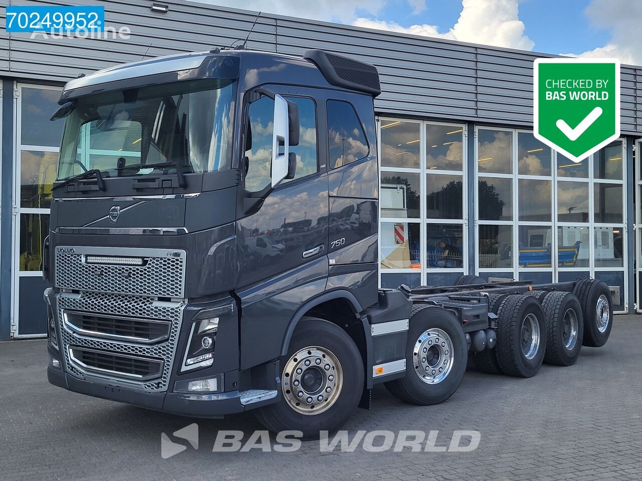 Volvo FH16 750 10X4 FH16 Lift+Lenkachse PTO Navi Xenon Euro 6 kamion šasija