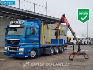 MAN TGX 35.540 8X4 Epsilon Z-Crane Tree Transport Euro 5 kamion za prevoz drva