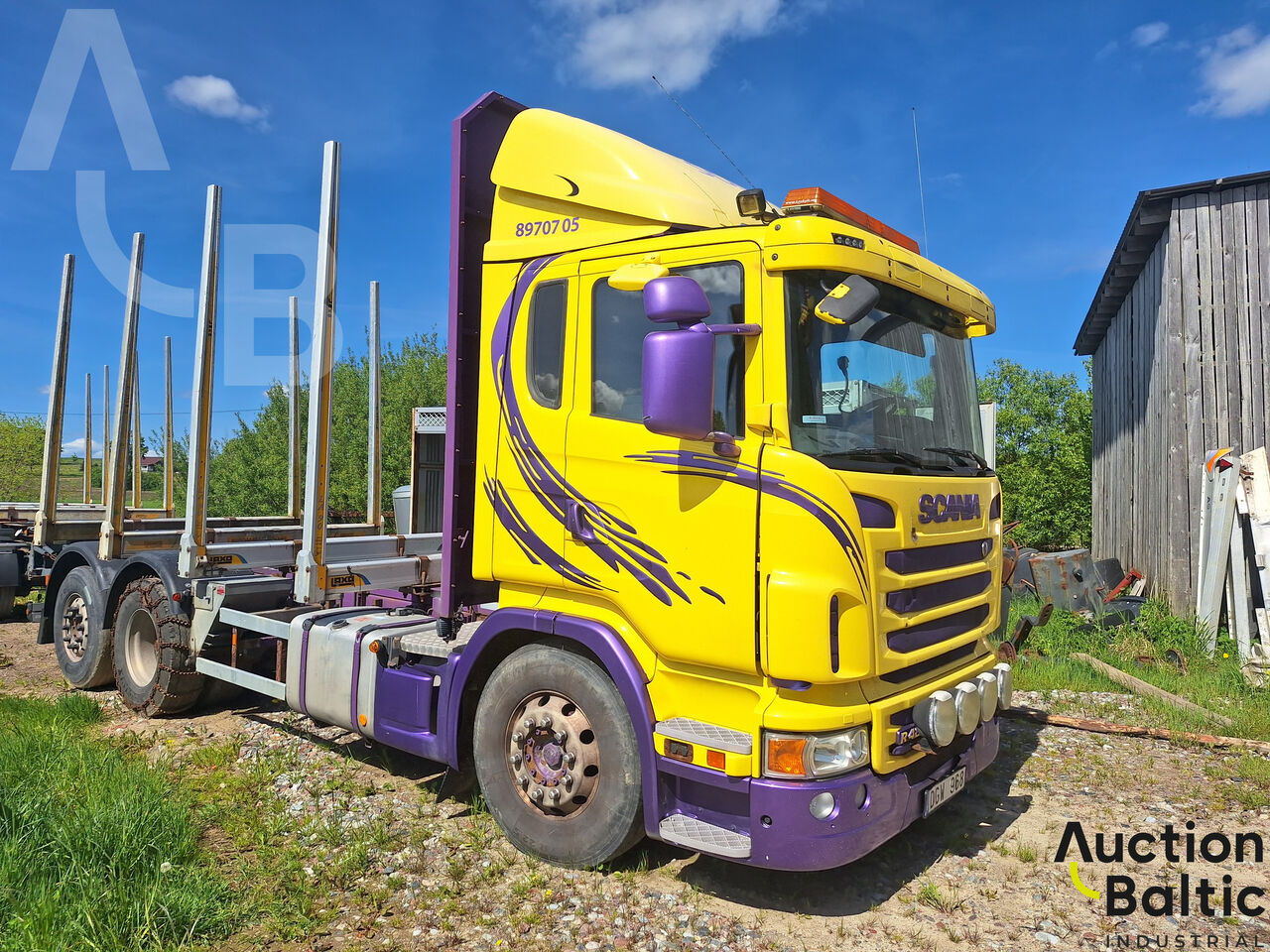 Scania R 480 kamion za prevoz drva