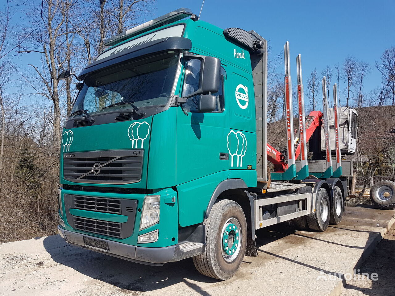 Volvo FH13 500 kamion za prevoz drva