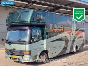 Mercedes-Benz Atego 815 4X2 NL Horse Truck Pferdetransporter Euro 2 kamion za prevoz konja