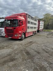 Scania G420 kamion za prevoz stoke + prikolica za prevoz stoke