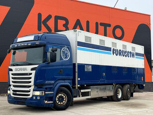 Scania R 490 6x2*4 RETARDER / BOX L=8043 mm kamion za prevoz stoke